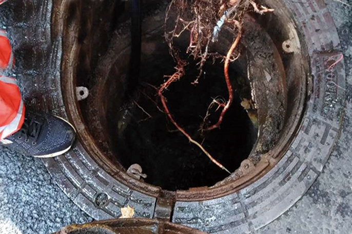 中兴镇管道预处理